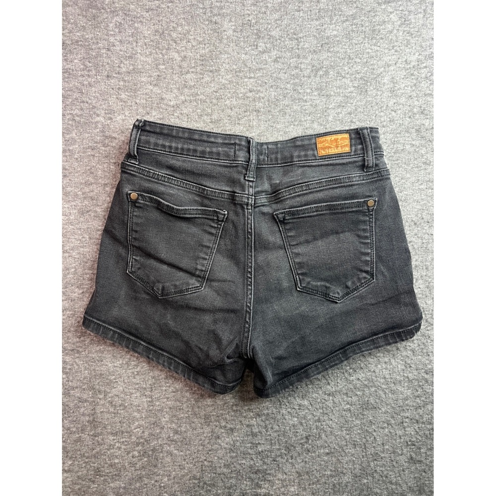 Judy Blue Women's High Rise Denim Shorts Black Size Medium - Picture 2 of 10